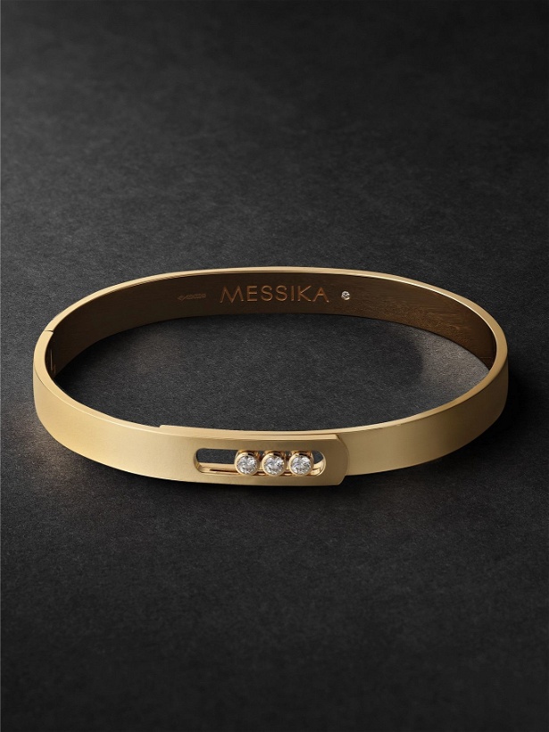 Photo: Messika - Move Noa 18-Karat Gold Diamond Bracelet - Gold