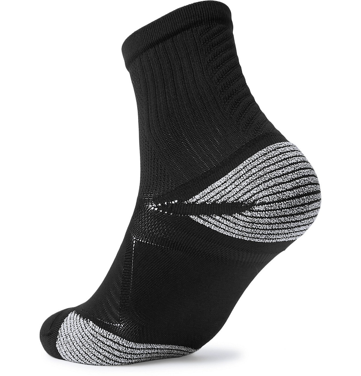 Ezel Oriënteren Calamiteit Nike Running - Racing Cushioned Dri-FIT Socks - Black Nike Running