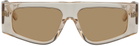 Filippa K Pink Angled Sunglasses