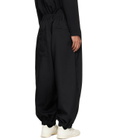 Y-3 Black Sport Uniform Cuffed Trousers