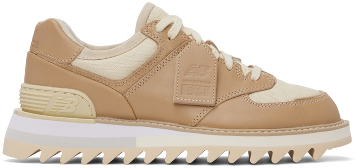 Photo: New Balance Beige TDS Edition 574 Sneakers