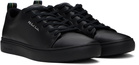 PS by Paul Smith Black Leather Lee Sneakers