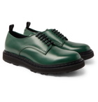 Officine Creative - Lydon Leather Derby Shoes - Green