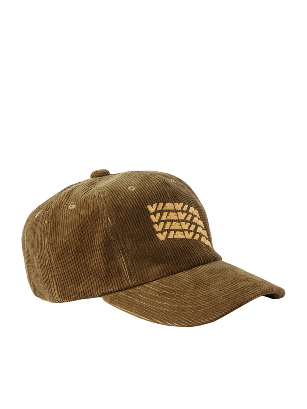 Photo: Visvim - Logo-Embroidered Cotton-Corduroy Cap - Brown