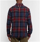 Alex Mill - Checked Cotton-Flannel Shirt - Navy