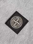 Stone Island - Logo-Appliquéd Cotton-Jersey T-Shirt - Gray