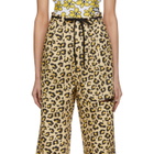 Perks and Mini White Leopard Bri Bri Jeans