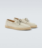 Brunello Cucinelli Suede boat shoes