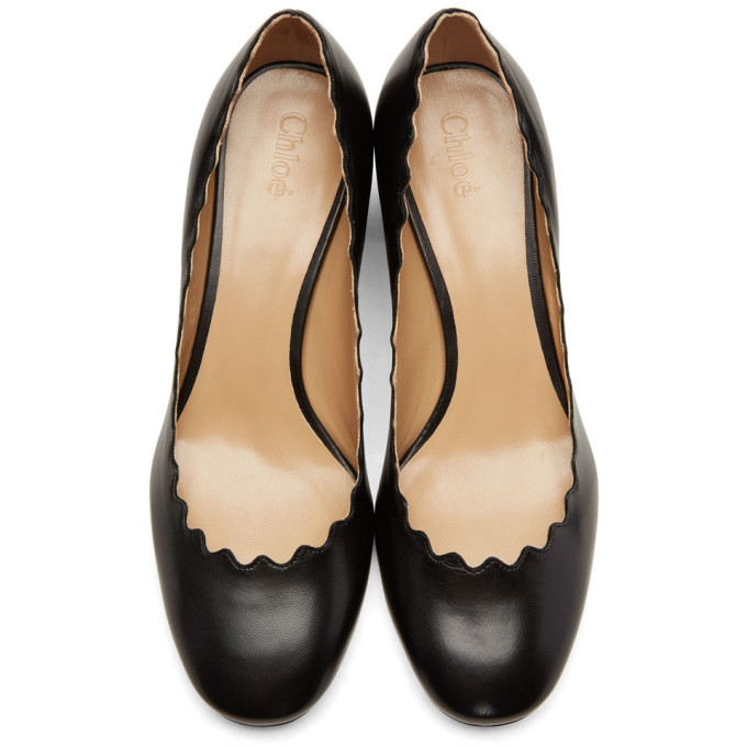 Chloe Black Lauren Heels