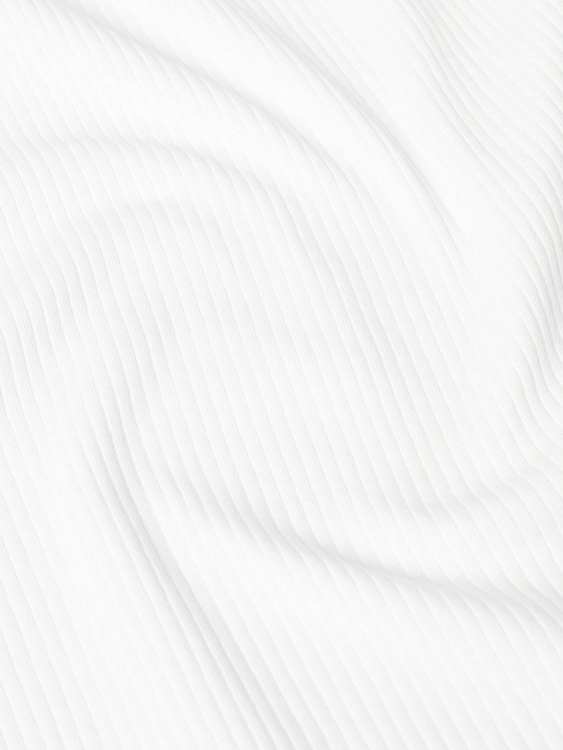 Barena - Ribbed Stretch Cotton and Linen-Blend Tank - White