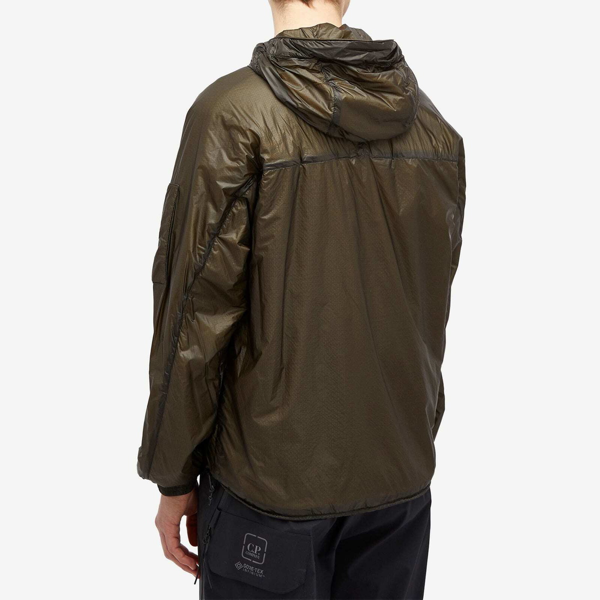 C.P. Company Men's Nada Shell Hooded Jacket in Ivy Green C.P. Company