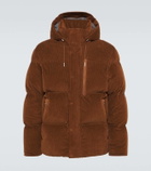 Zegna Cotton and cashmere corduroy down jacket