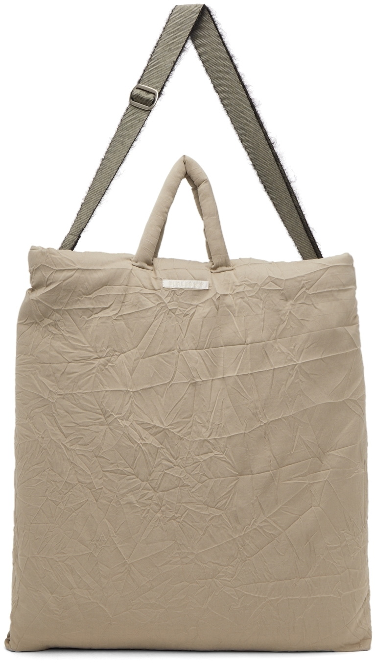 Our Legacy Beige Big Pillow Tote Our Legacy