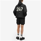 Represent Men's 247 Hooded Training Jacket in Jet Black