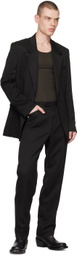 The Letters Black Western Trousers