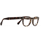 Moscot - Gelt Square-Frame Acetate Sunglasses - Brown