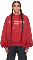 Off-White Red Digit Bacchus Hoodie