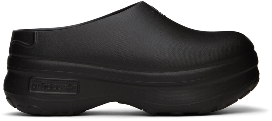 adidas Originals Black Adifom Stan Smith Mules