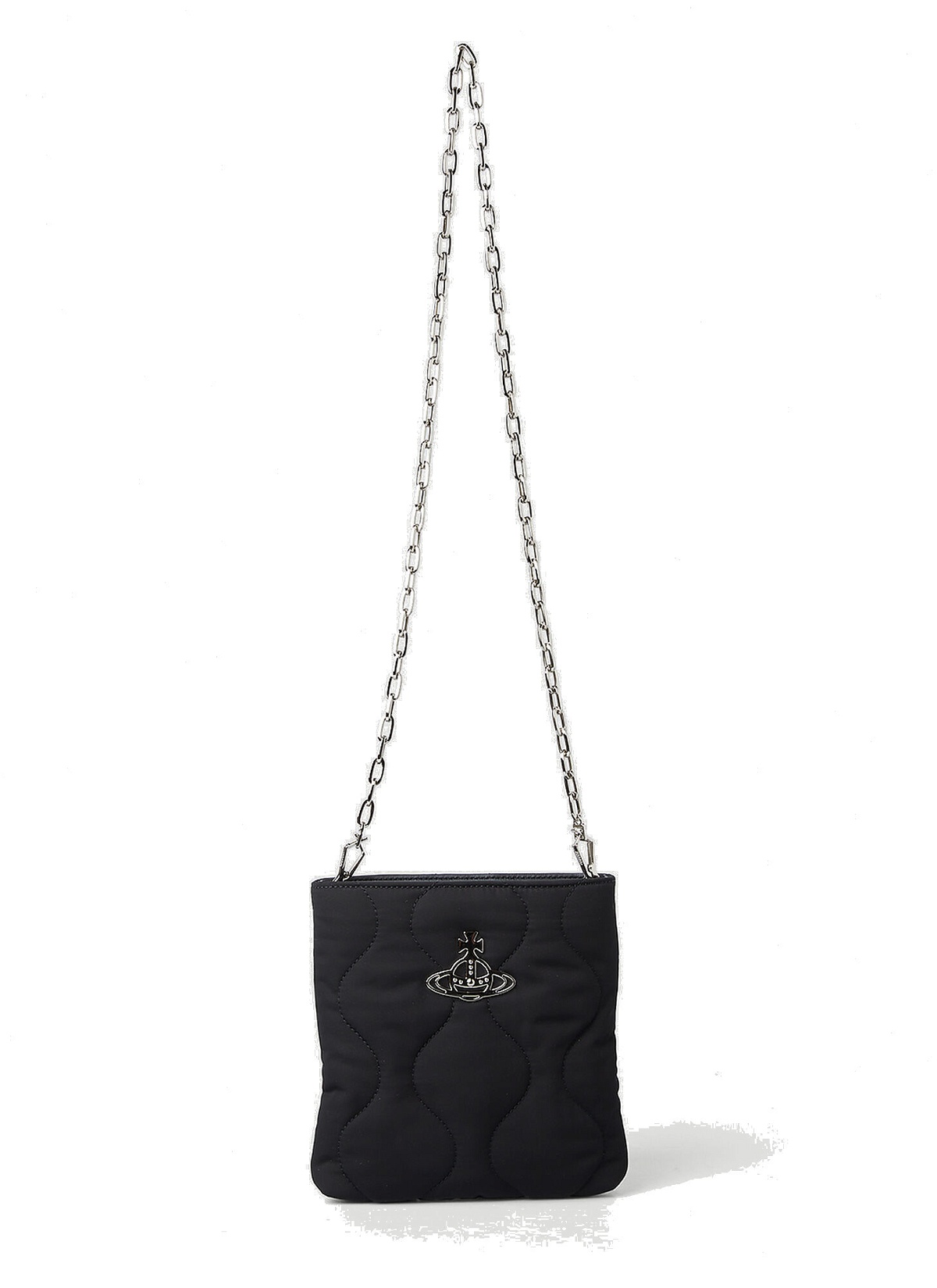 Camper Square Shoulder Bag in Black Vivienne Westwood