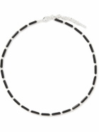 éliou - Erec Silver Onyx Necklace