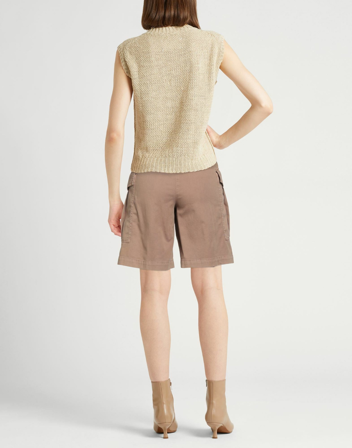 Peserico Womens Shorts & Bermuda Shorts Sand