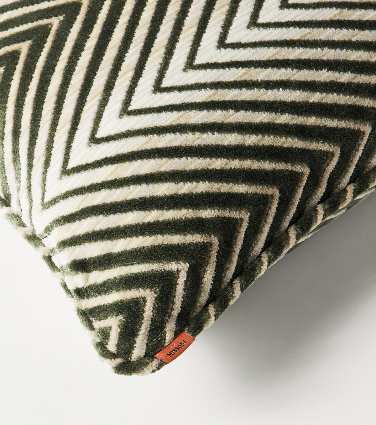 Missoni Ziggy jacquard velvet cushion