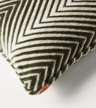 Missoni Ziggy jacquard velvet cushion