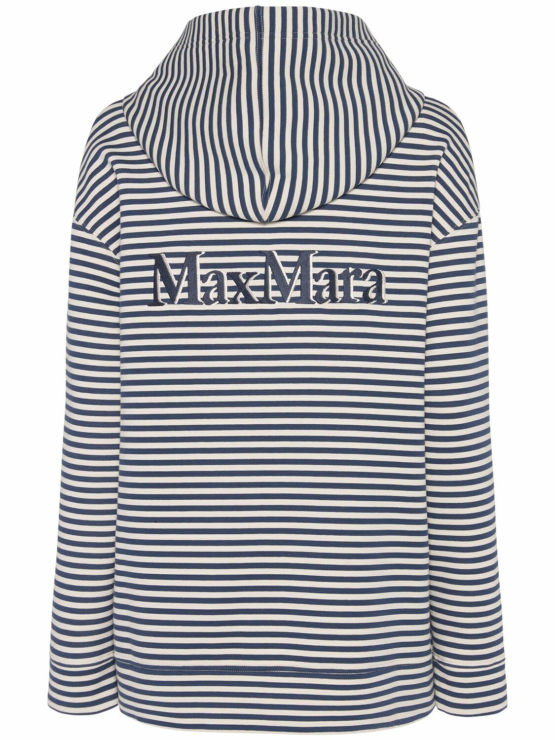 ⭐︎S Max Mara DORIA コットン ジャージー フーディー ⭐︎ S MAX MARA Doria Scuba Jersey Zip Hoodie S Max Mara