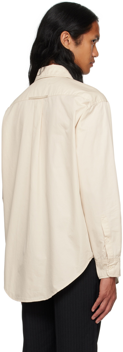 Maiden Name Beige Ian Shirt