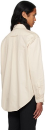 Maiden Name Beige Ian Shirt