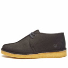 Clarks Men's Desert Trek Vegan in Black Felt Vegan