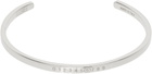 MM6 Maison Margiela Numeric Minimal Signature Cuff Bracelet
