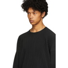 Homme Plisse Issey Miyake Black Basics Long Sleeve T-Shirt