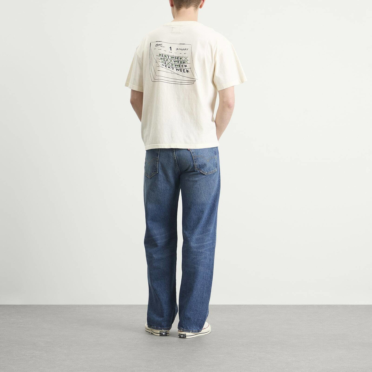 Honor the Gift Men's Nothing Changes T-Shirt in White