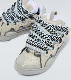 Lanvin Curb leather sneakers