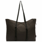 Gramicci Plaid Climbing Tote in Deep Brown 