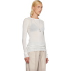 Rick Owens Off-White Tower Rib LS T-shirt
