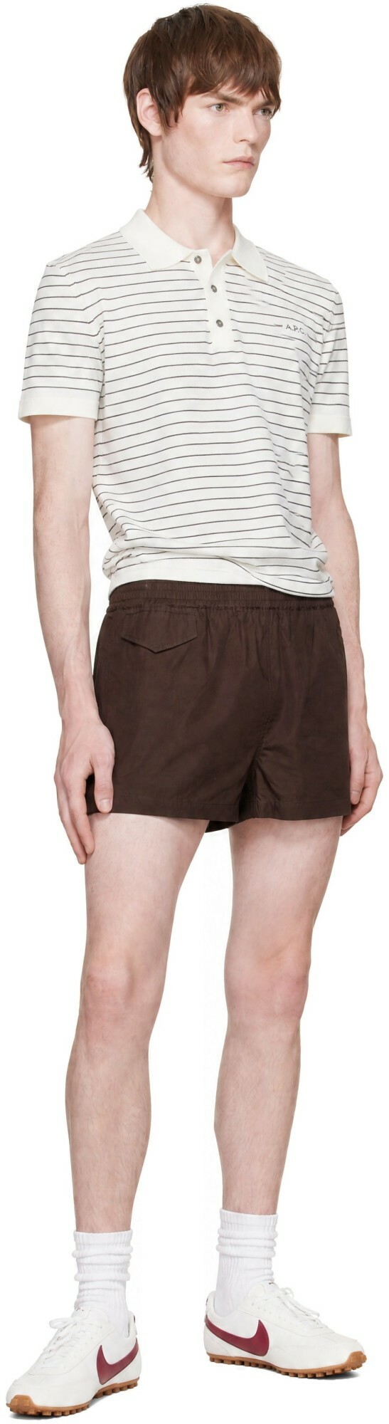 A.P.C. Brown Axel Shorts