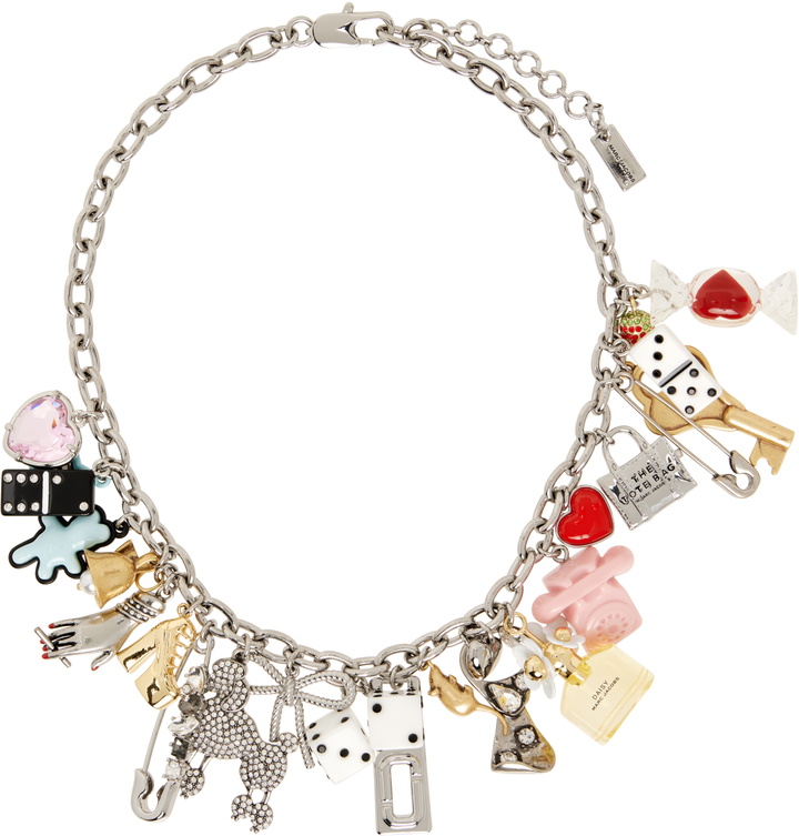 Photo: Marc Jacobs 'The Sticker Charm' Statement Necklace