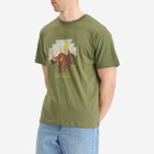 Pendleton Men's Buffalo T-Shirt in Olive