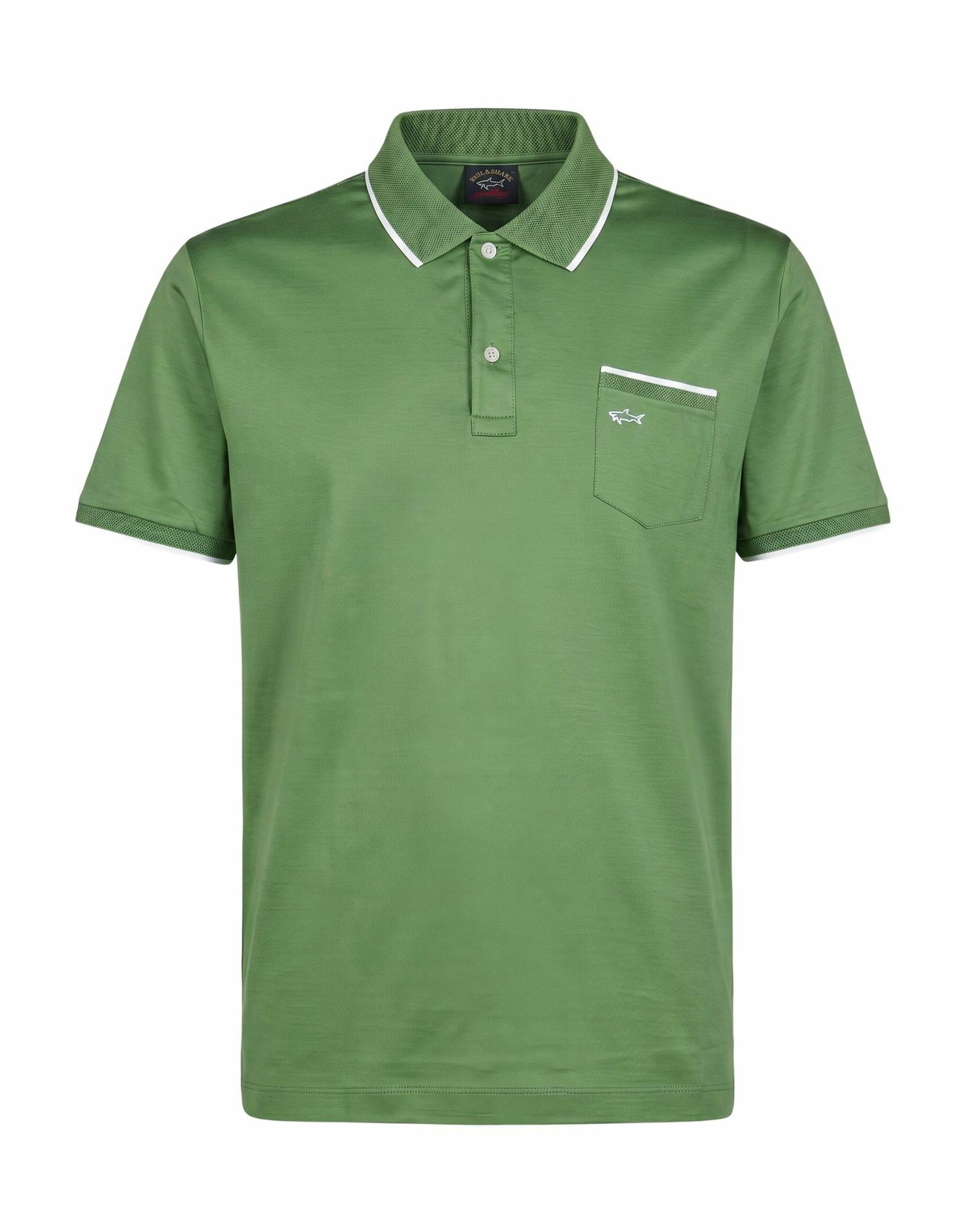 Paul & Shark Mens Polo shirt in Green