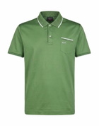 Paul & Shark Mens Polo shirt in Green