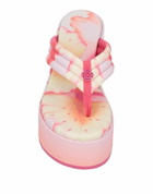 Maje Womens Thong sandal in Pink