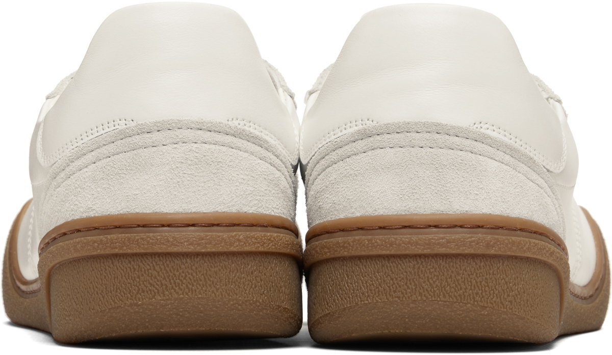 Acne Studios White Lace-Up Sneakers