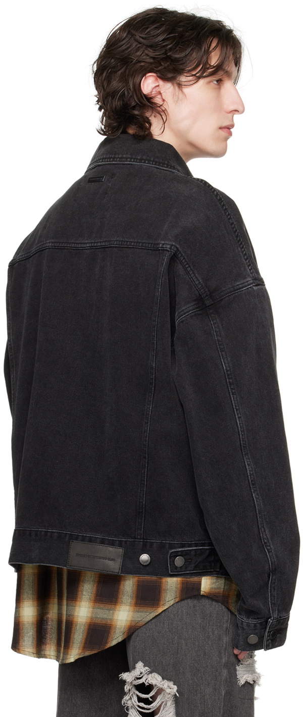 Stolen Girlfriends Club Black No Limits Denim Jacket
