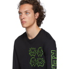 McQ Alexander McQueen Black Pixel Monsters T-Shirt