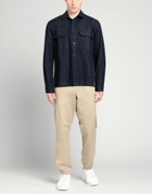 Crossley Mens Denim shirt in Blue