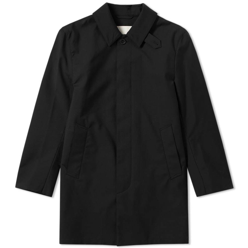 Mackintosh Loro Piana Storm System Classic Mac Black Mackintosh