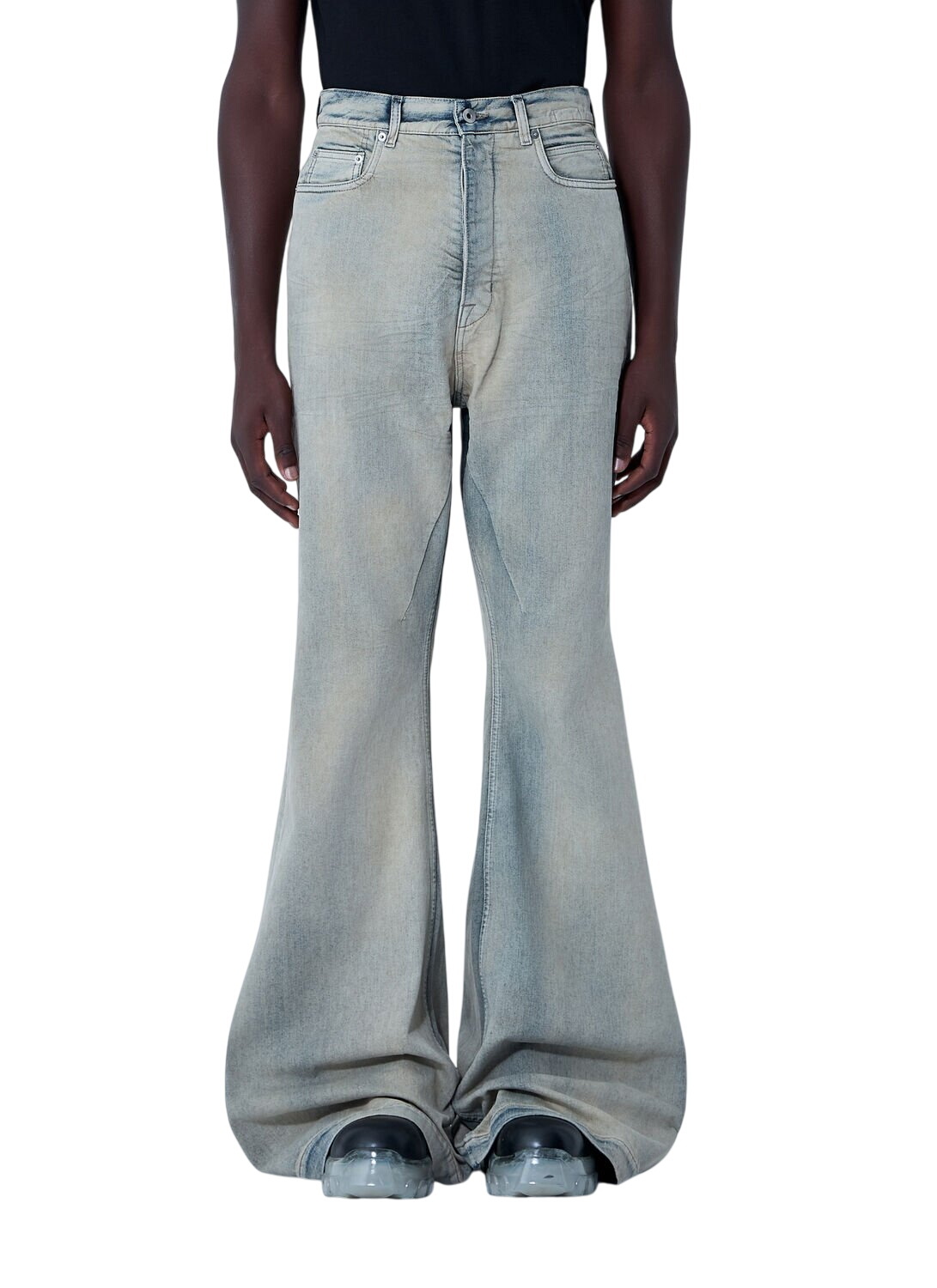 Rick Owens Drkshdw Black Tyrone Bootcut Jeans Rick Owens Drkshdw