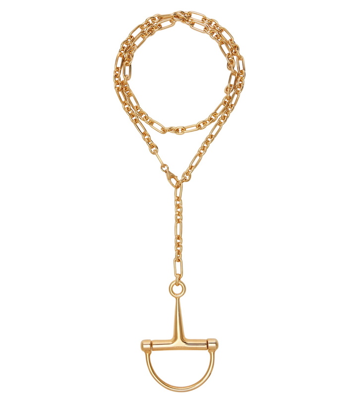 Photo: Gucci Half Horsebit chain necklace